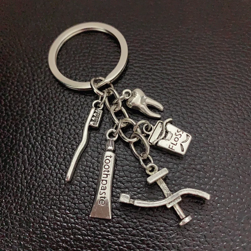 1pes стоматологический брелок зубные украшения сделать любовь что вы любите