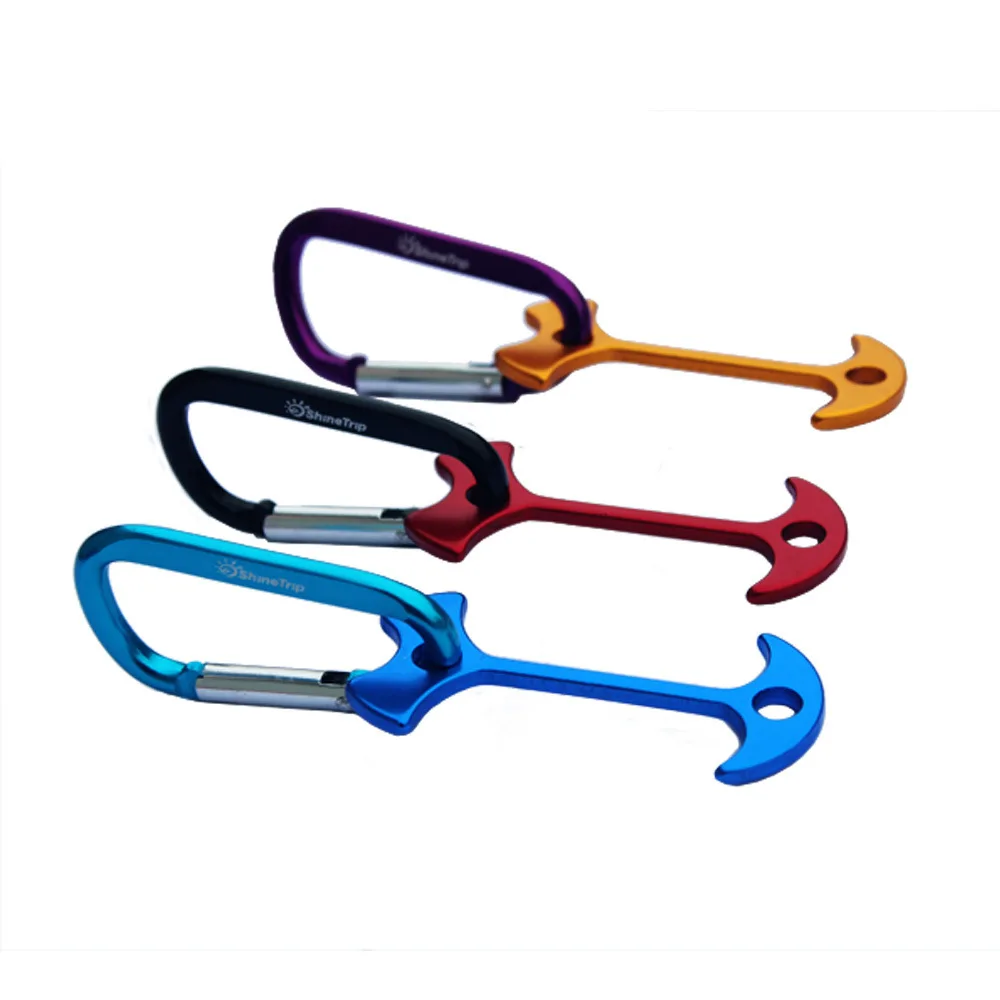 Бум Рыбалка CC1 6 шт. алюминиевый сплав Карабин брелок для кемпинга на открытом