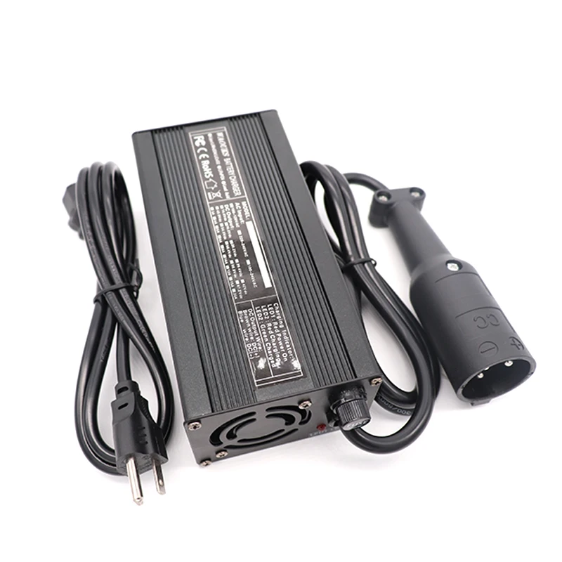 48V 6A Golf Cart Battery Charger 48 Volt Lead Acid Charger Ez-Go E-z-Go Charger With RXV Plug 101828901