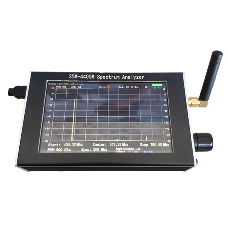 35M-4400M Spectrum Analyzer RF Frequency Domain Analysis Tool |