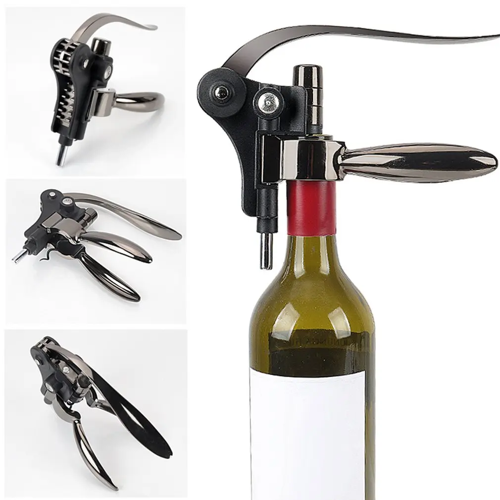 

Новинка открывалка для вина в форме кролика Штопор Открывашки для винных бутылок для домашнего использования кухонные инструменты из цинк...