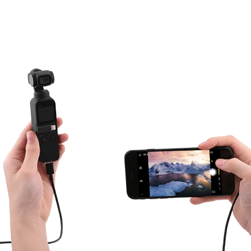 100 см Удлинительный кабель для DJI OSMO карманная ручная Карданная камера тип-c до тип-c/Android/для iPhone кабельная линия для Osmo Карманная
