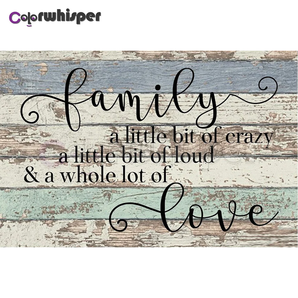 

Алмазная картина полностью квадратная/круглая дрель семейная с буквами 5D Daimond картина вышивка крестиком Мозаика кристальная картина TH008