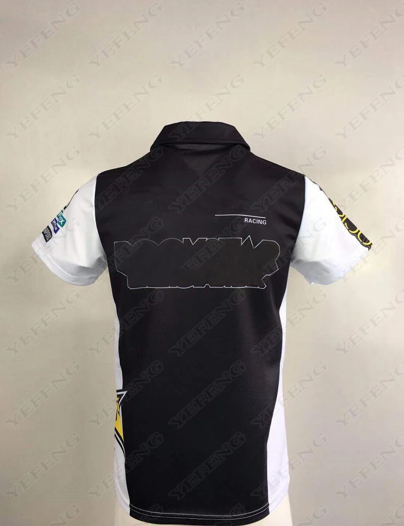

New Motorcycle Jersey Short-Sleeved Casual Lapel Racing Polo T-shirt Off-Road Jersey Motocross Summer Short-Sleeved