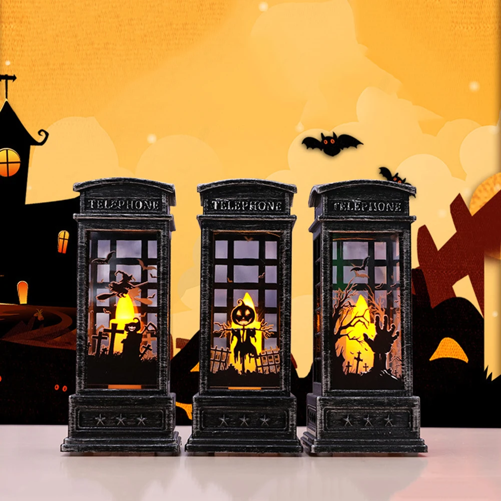 Светильник в стиле ретро Лондонская телефонная будка светодиодный