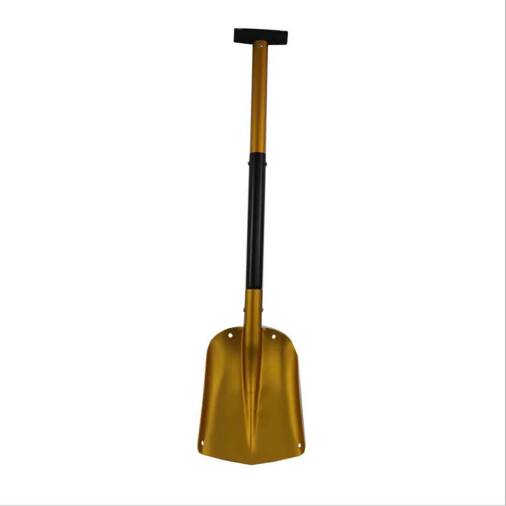 Shovel random color Наружное Садоводство высадка Лопата длинная телескопическая алюминиевая Автомобильная Многофункциональная портативная Съемная комбинированная лопата для снега - Цвет: Shovel random color