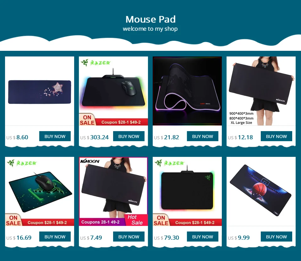Razer Goliathus контроль игровой коврик для мыши мягкий коврик для мыши для профессиональных геймеров большой