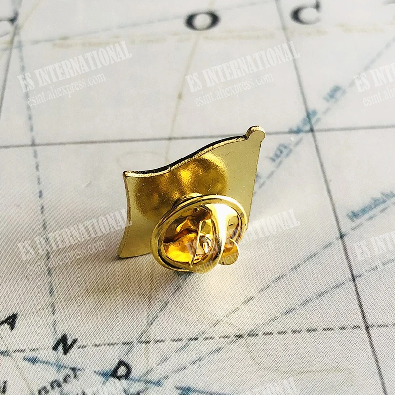 Armenia National Flag Crystal Epoxy Metal Enamel Badge Paint Brooch Souvenir Lapel Pins | Дом и сад