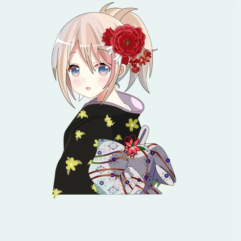 Красивые японские термотрансферные наклейки для девочек а образные моющиеся