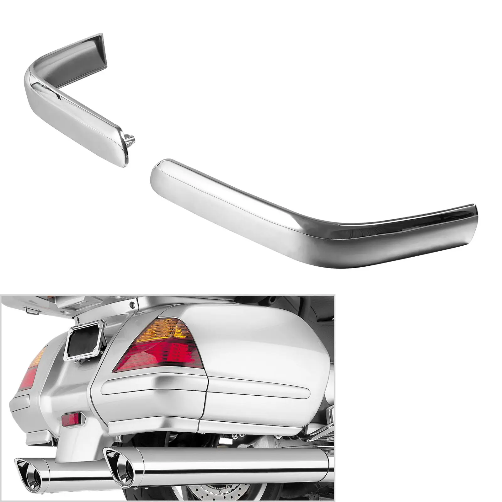

Молдинги для сумок мотоциклов, декоративные полоски для Honda Goldwing GL1800 2001-2011 02 10 09 08