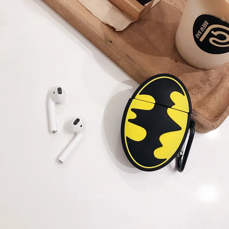Мультяшный Bluetooth беспроводной Чехол для наушников для Apple AirPods 1/2 силиконовый чехол для зарядки наушников Защитный чехол для AirPods