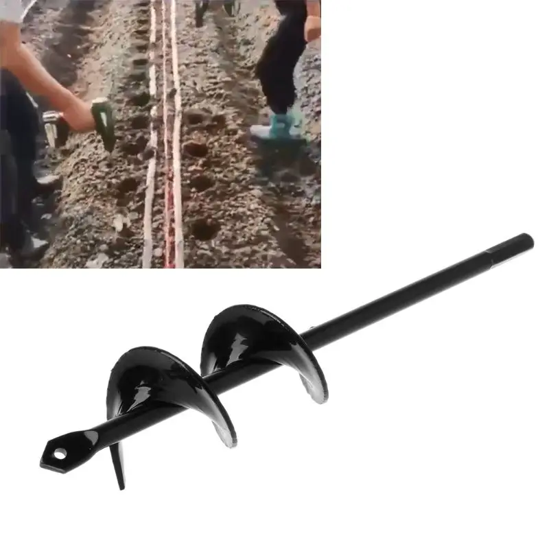 Садовый Бур спиральное сверло для цветов с шестигранным валом садоводство