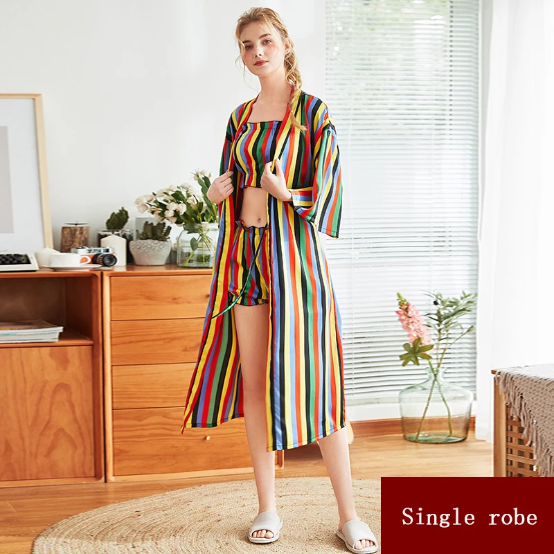 YAOTING имитация шелка свадебная Пижама женская весна-лето длинный подружка невесты