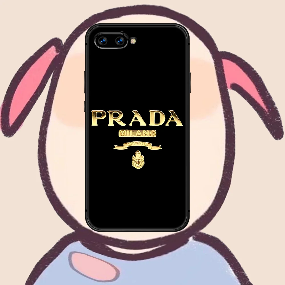 

Italian luxury brand Phone Case Cover Hull For HUAWEI honor 7a 8 8s 8a 8x 9 9x 10 20 i Lite Pro black Waterproof Trend Cell Soft