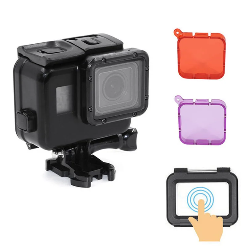 Водонепроницаемый чехол для экшн-камеры GoPro 7 Black 6 5 | Электроника
