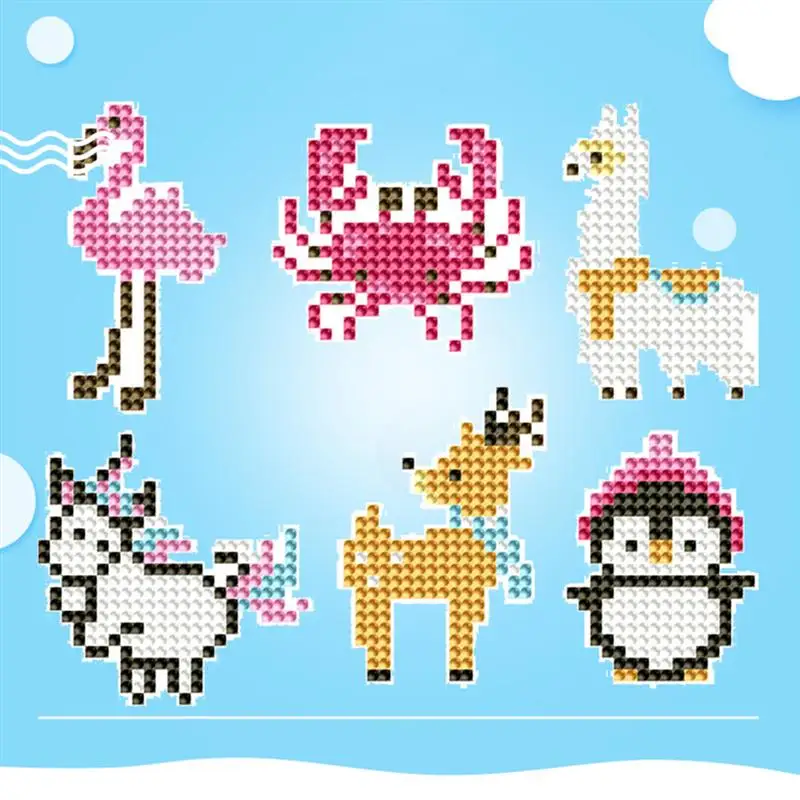 DIY алмазная живопись наклейка креативный дизайн мультфильм животное для детей