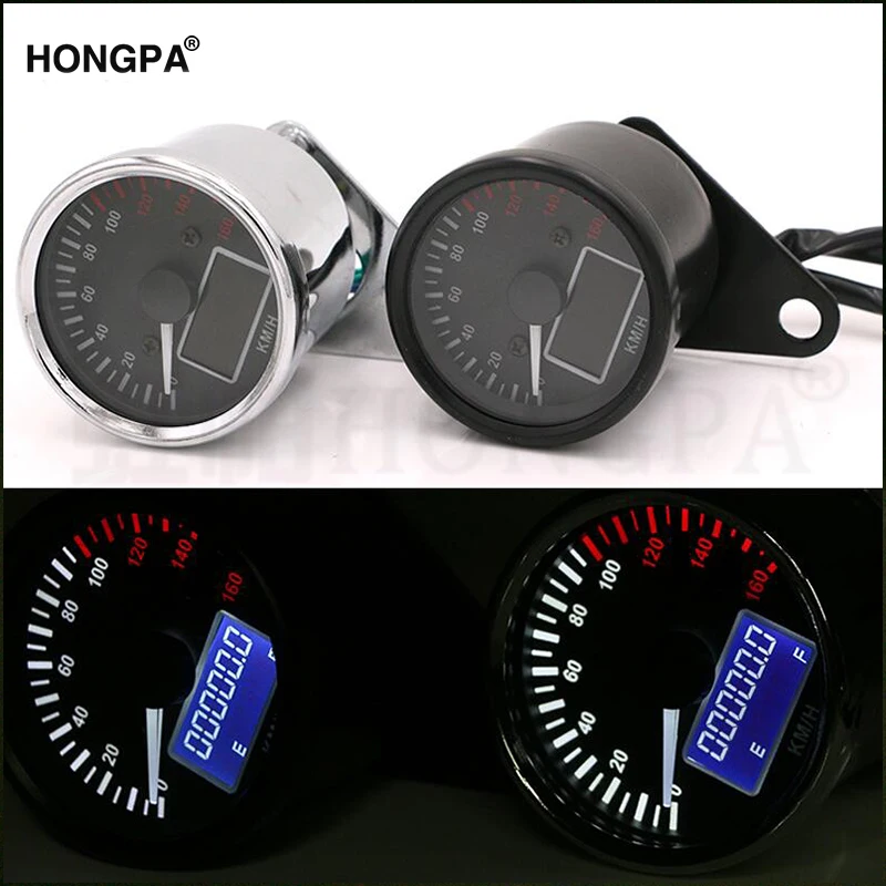 Универсальный спидометр для мотоцикла 0 ~ 160 км/ч цифровой светодиодный