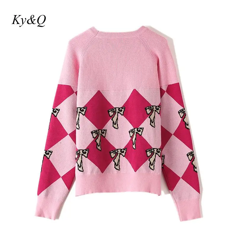 Новинка 2019 элегантные шикарные женские зимние цветные пуловеры с бриллиантами в