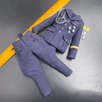 did d80147 16th wwii germany captain general army force officer battle uniform coat pant model suit usual 12inch body doll