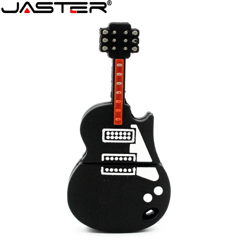 

JASTER Note white Cartoon memoria 4GB 8GB 16GB usb flash drive usb 2.0 cute flash drive 32GB 64GB 128GB Lovely Guitar Staff