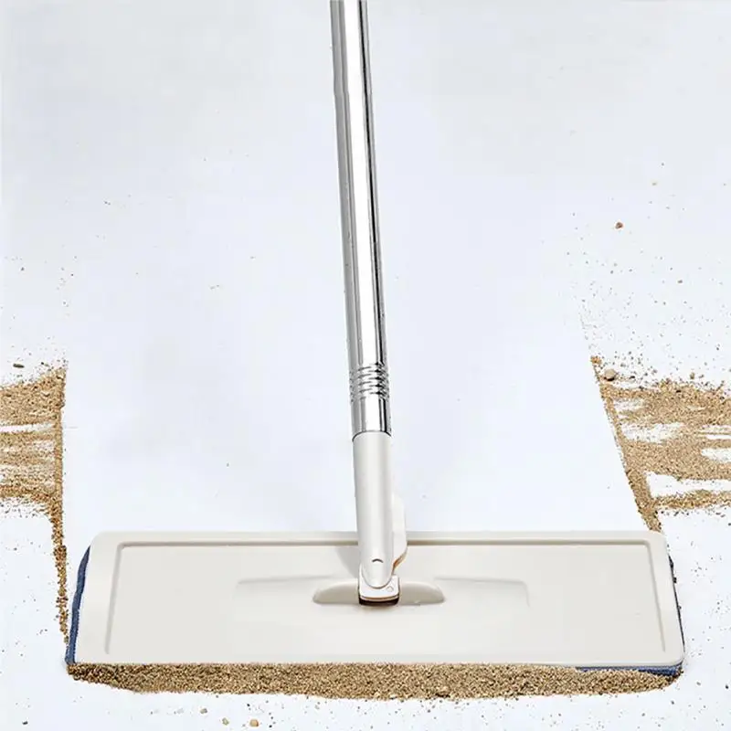 Плоская выдавливаемая Волшебная Автоматическая швабра и ведро избегайте мытья рук из микрофибры салфетка