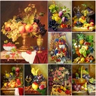 Новая алмазная живопись сделай сам, квадратнаякруглая Алмазная вышивка, пейзаж стразы, мозаичные картины, искусство, украшение для кухни и дома