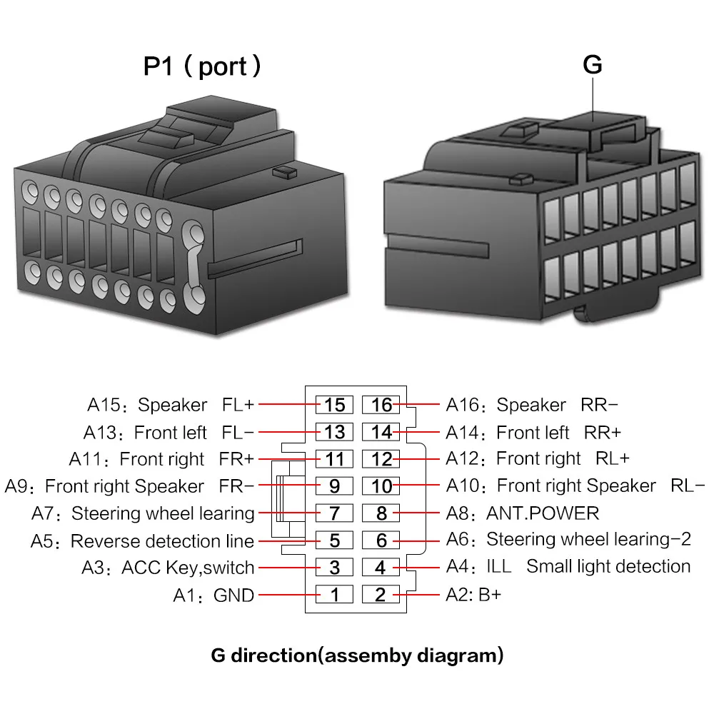 2DIN Car Android Multimedia Player for buick Suzuki Cable | Cables Adapters &amp Sockets