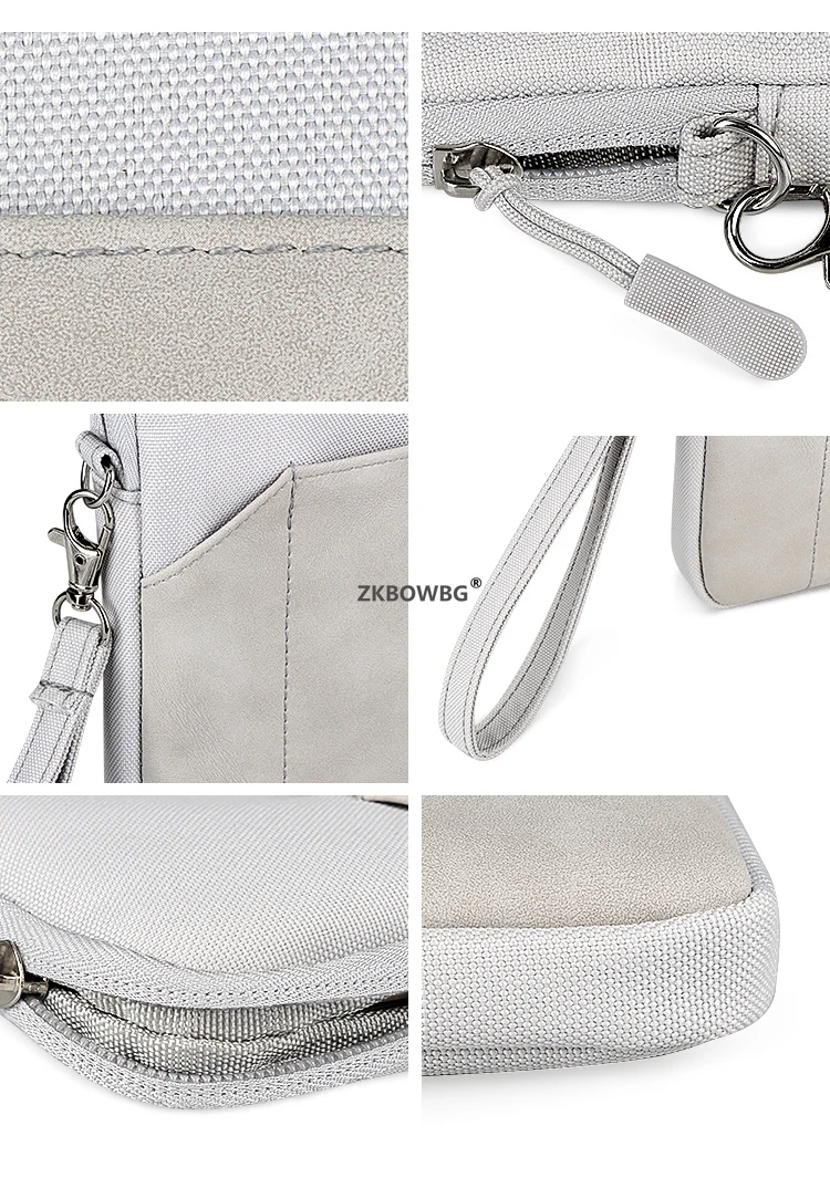 Cover For Onyx BOOX Nova Air Pro 2 3 Color 7.8" E-Book BOOX Nova Air S 7.8" Tablet Sleeve Soft Zipper Pouch Bag Universal Case images - 6