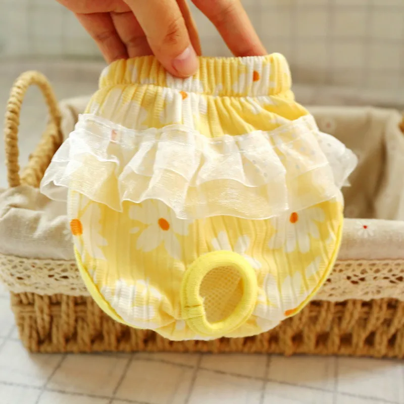 Моющиеся женские физиологические брюки для собак подгузник мягкие маленьких и