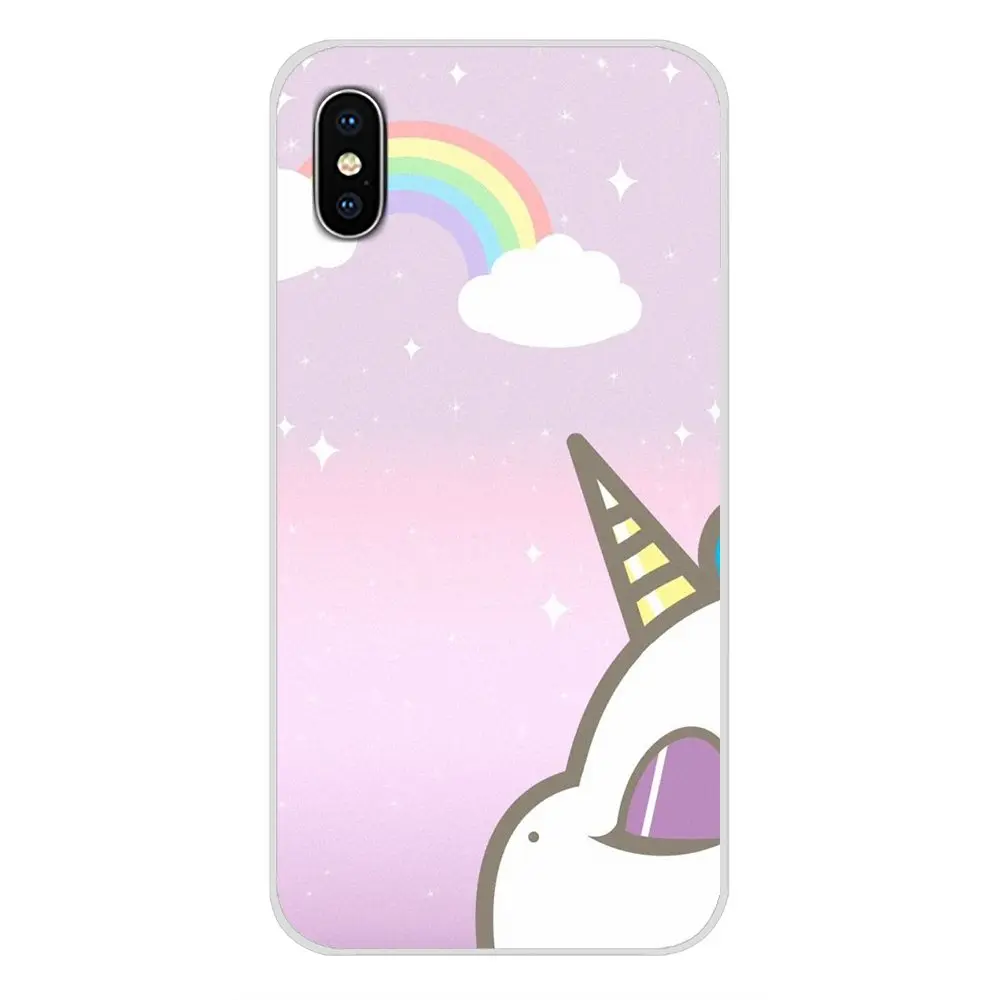 Unicorn Saw Clouds Rainbow Accessories Phone Cases Covers For Motorola Moto X4 E4 E5 G5 G5S G6 Z Z2 Z3 G G2 G3 C Play Plus | Мобильные
