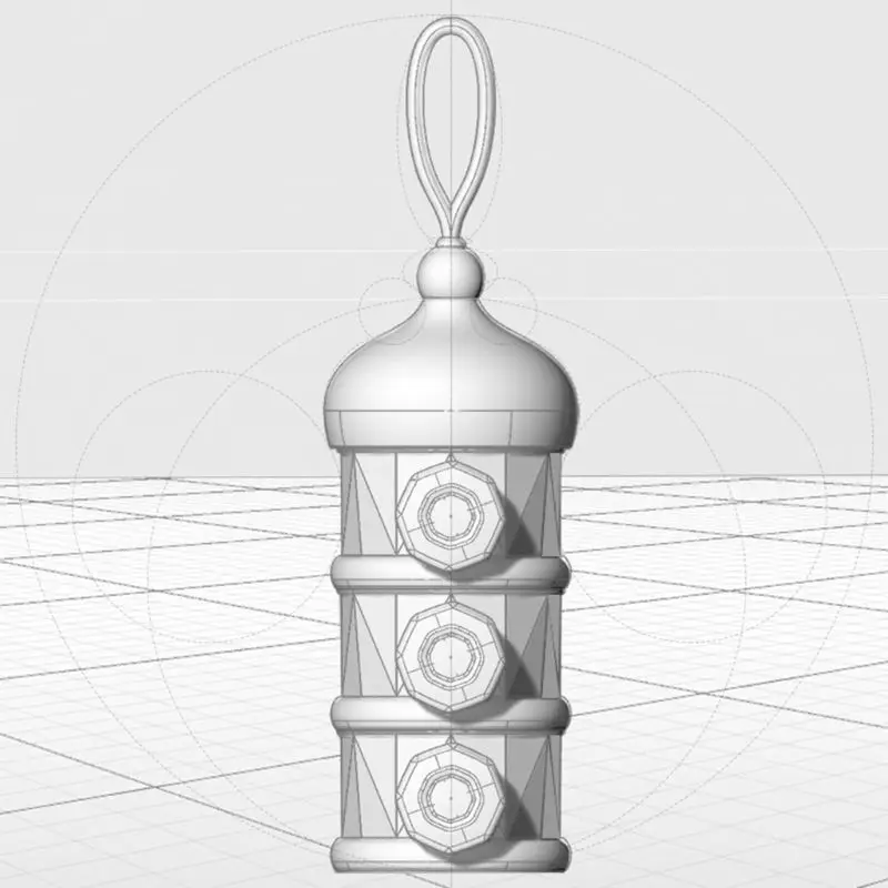 

1Set Portable 3 Layer Container Milk Power Storage Dispenser Box for Kids Babies D0AF