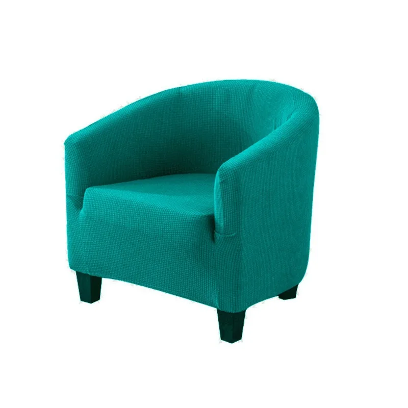 

Half-pack Round Chair Cover Round Sofa Cover Solid Non Slip Sofa Cover Couch Covers for Sofas 100% Polyester