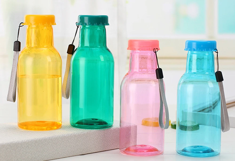 Бутылка спортивная из тритана Взрывозащищенная пластиковая бутылка для воды не