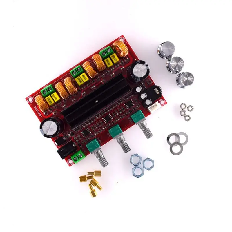 

HW-302B NE5532x3+TPA3116D2x2 2.1 Digital power Amplifier Board DC 24V 80Wx2+100W Subwoofer
