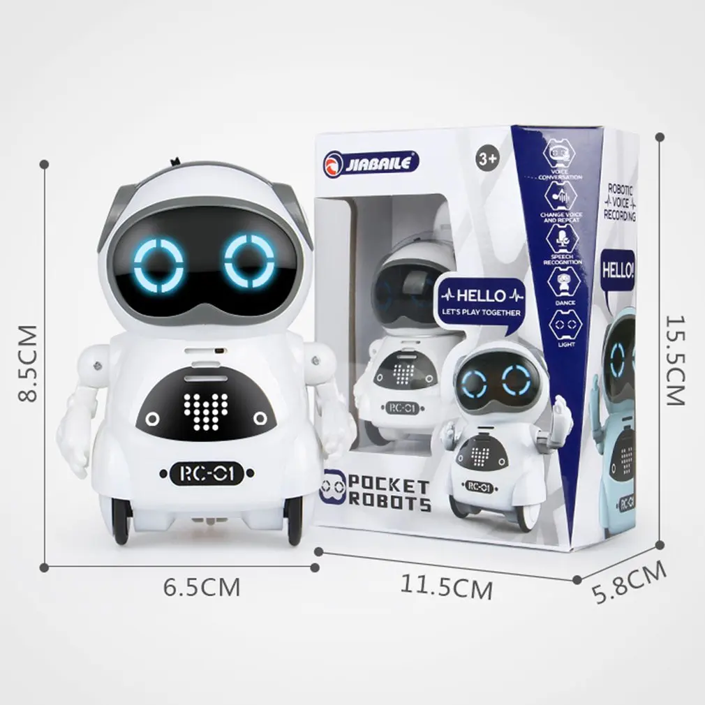 

Electric Multifunctional Voice Intelligent Mini Pocket Robot Early Education Interactive Story Robote Story Robot