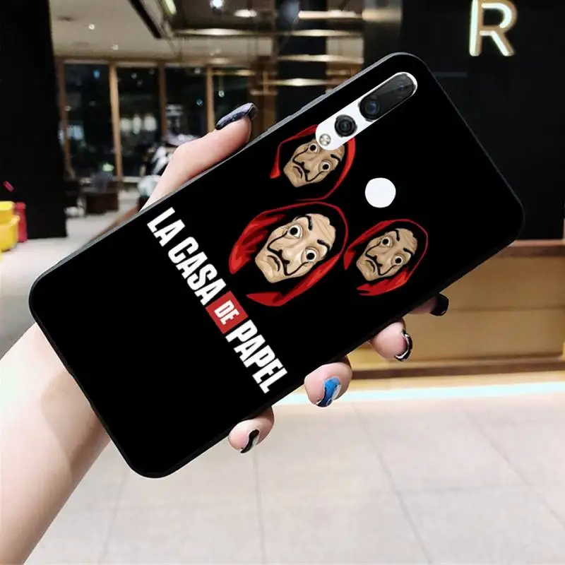 Испания ТВ La Casa de papel Роскошный Уникальный Дизайн чехол для телефона Huawei Honor 30 20 10 9