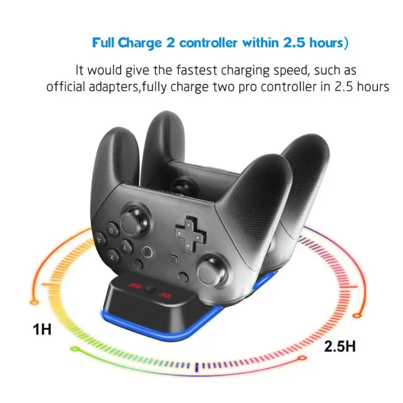 Двойной USB зарядное устройство Быстрая зарядка док-станция для Playstation 4 PS4 Pro джойстик, геймпад джойстик ручка аксессуары