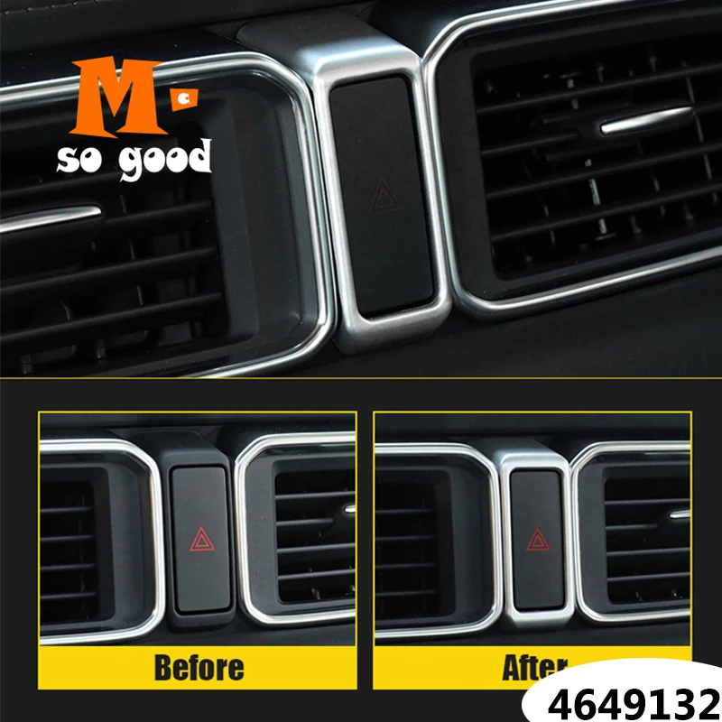 ABS Matte для Mazda CX5 CX 5 Автомобильная сигнальная светильник на приборную панель