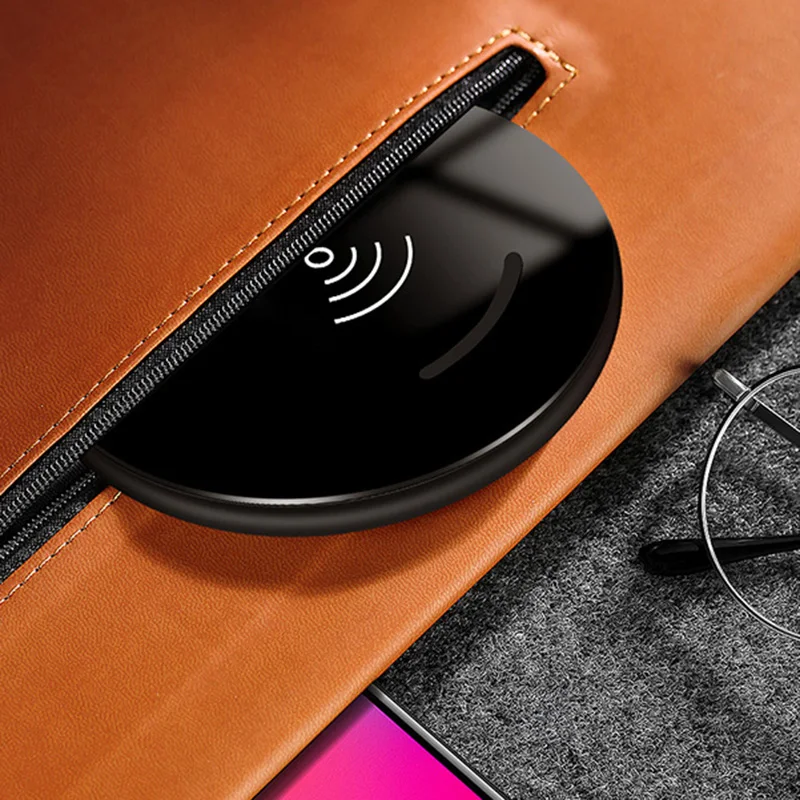 15W Wireless Charger Intelligent Induction Fast Charging Round Mount for Smartphone OD889 | Электроника