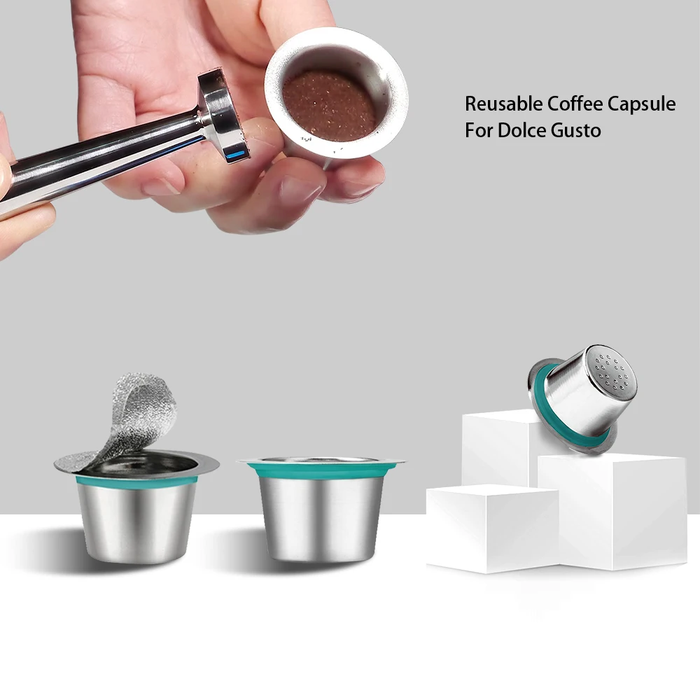 10 шт. Nespresso кофейные стручки из нержавеющей стали многоразовые капсулы Nesspreso