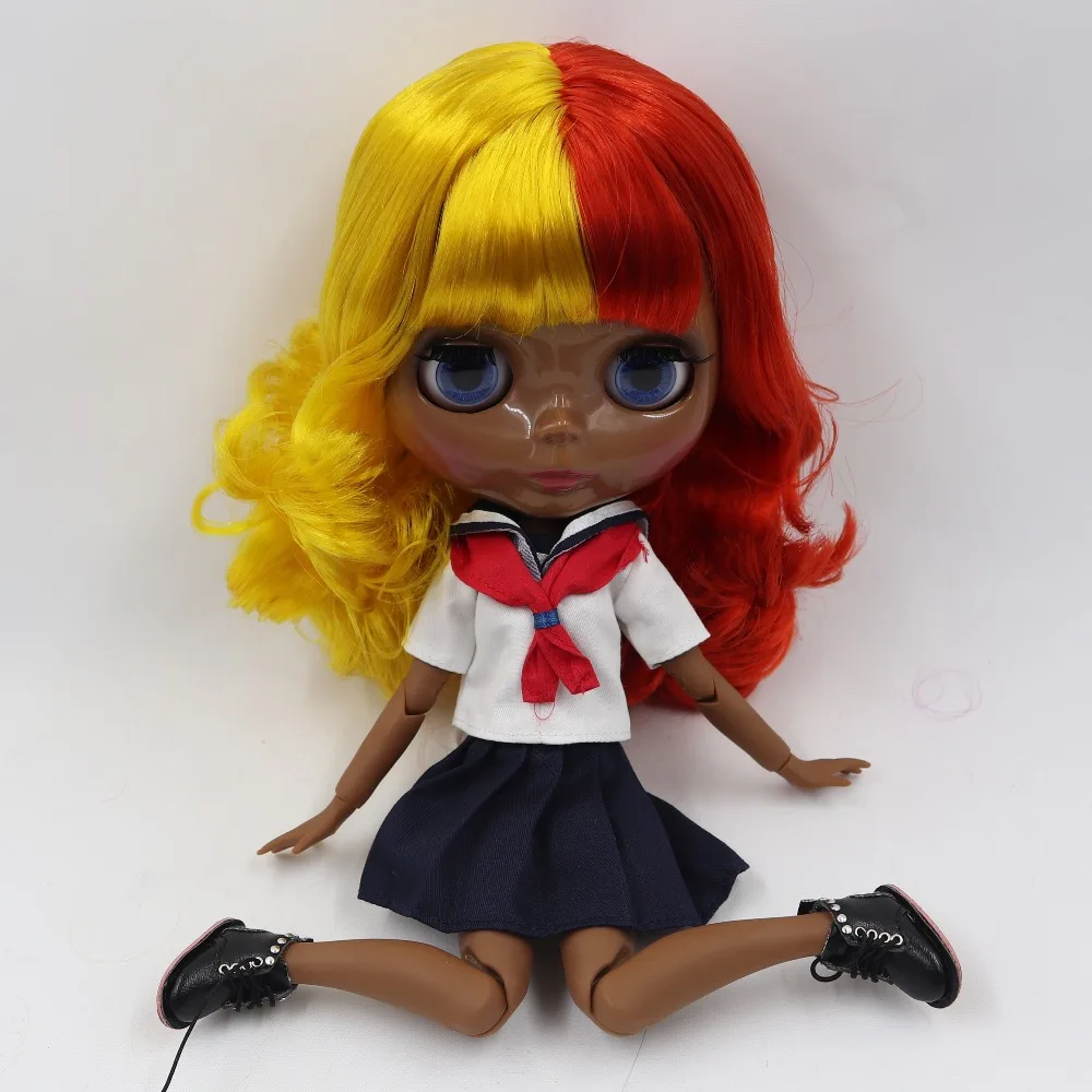 Ледяной DBS Blyth кукла 1/6 bjd игрушка красочные смешанные волосы случайные глаза