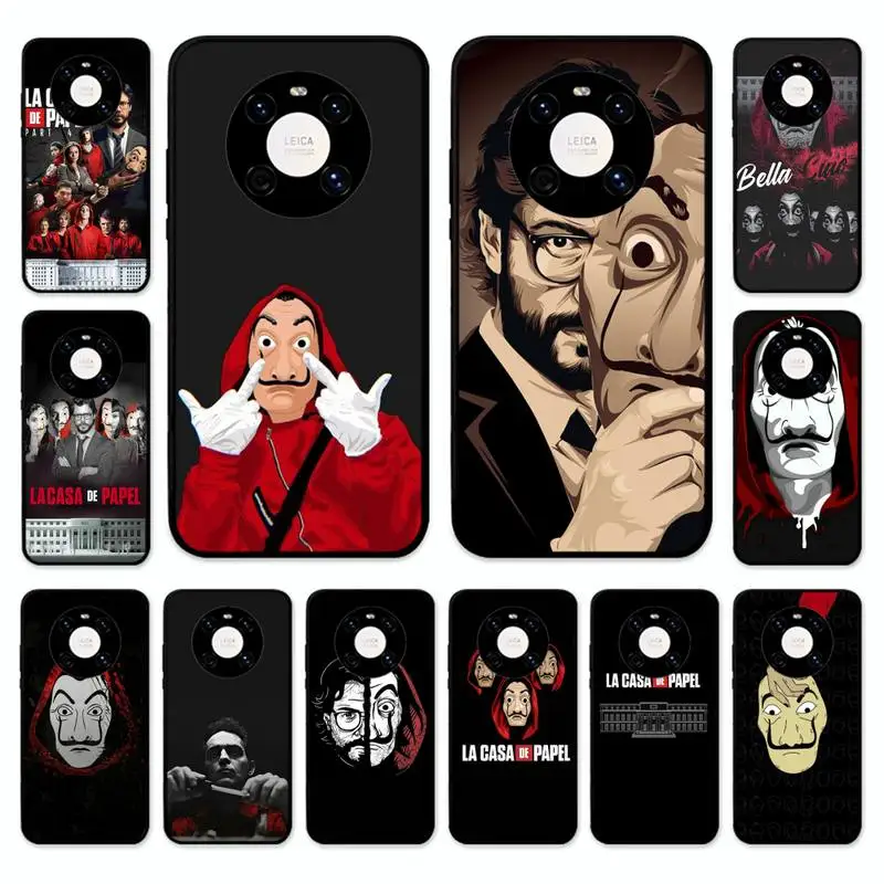 

Money Heist House Paper La Phone Case For Huawei Nova 7 Se 5 3i 3e 3 2 5i Mate 10 20 Lite 30 40 Pro 20x 9 Cover