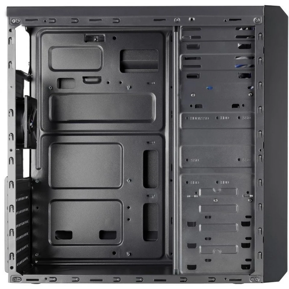 Корпус MidiTower AeroCool SI 5101 (ATX mATX Mini-ITX 1x USB3.0 2x USB2.0 без блока питания) (4713105958782)