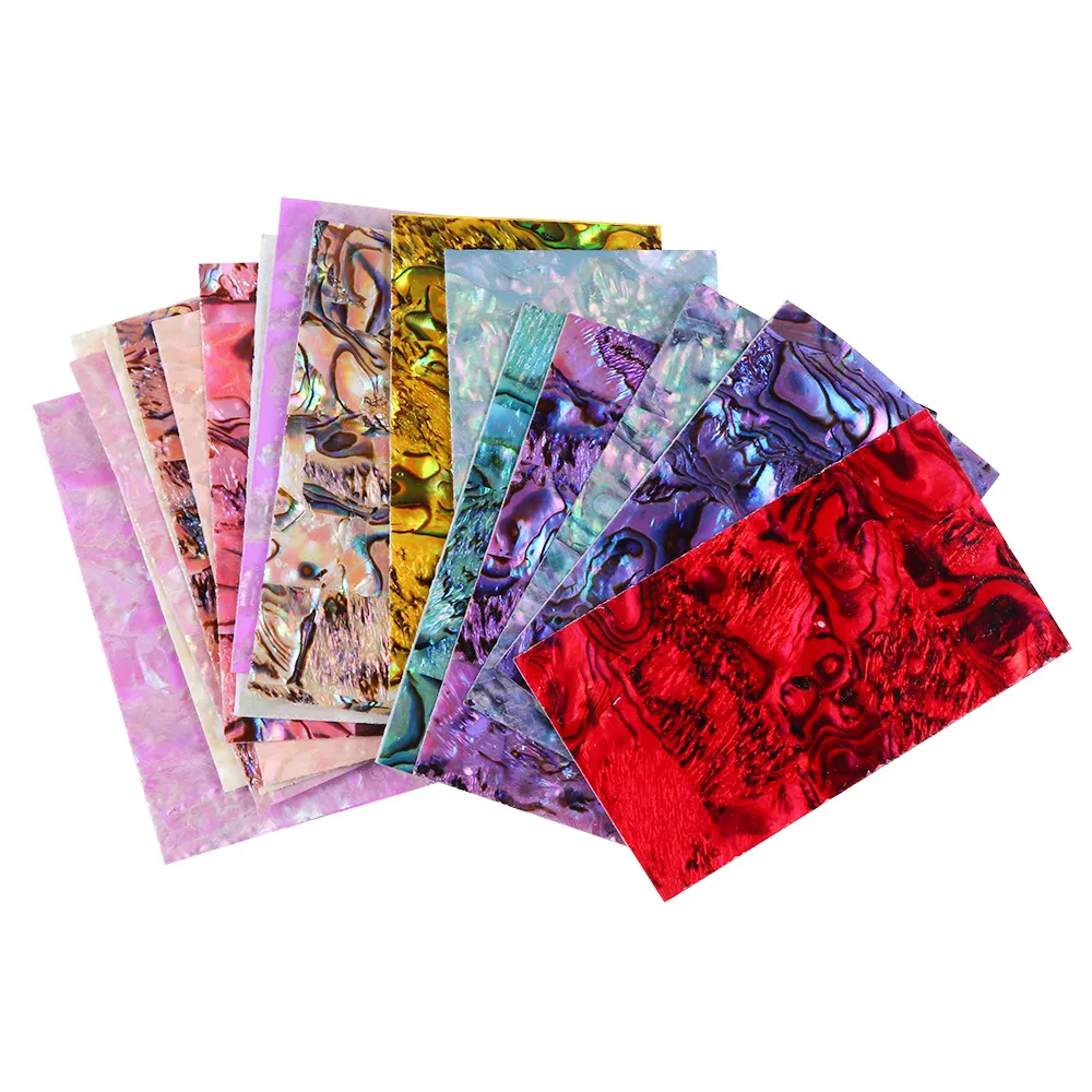 

New Nail Art Adhesive Sticker Colorful Shell Applique Symphony 3d Shell Patch Nail Products Nail Art Accessories