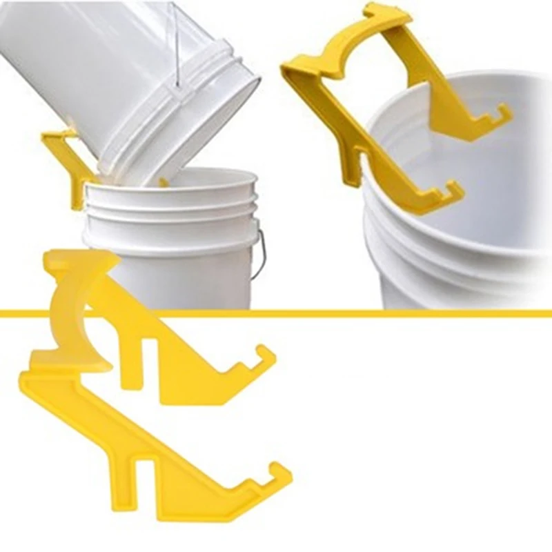 

1PCS Beekeeping Accessies Honey Gallon Bucket Holder Plastic Bracket Rack Frame Grip Lift Bees Equipment Supplies
