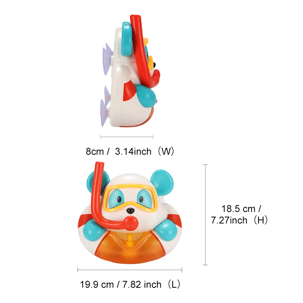 

Bubble Machine Bear Music Kids Bath Toy Bathtub Soap Automatic Bubble Maker Baby Bathroom Toy Outdoor Bubble Toys Children Gift