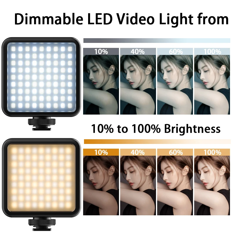 

Ulanzi VIJIM VL81 VL200 3200k-5600K Dimmable Mini LED Video Light for Smartphone SLR Camera Rechargable Vlog 3000mAh Fill Light