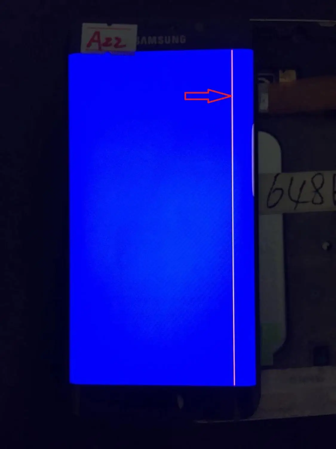NO.A22 Blue 5,5 ''AMOLED lcd для SAMSUNG Galaxy s6 edge Plus G928 G928F сенсорный экран дигитайзер дисплей с линейкой - Цвет: NO.A22 Blue