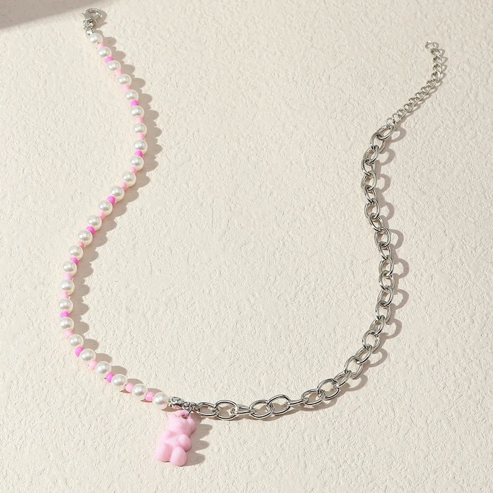 Модные металлические бриллиантовые женские классические ожерелья с подвесками