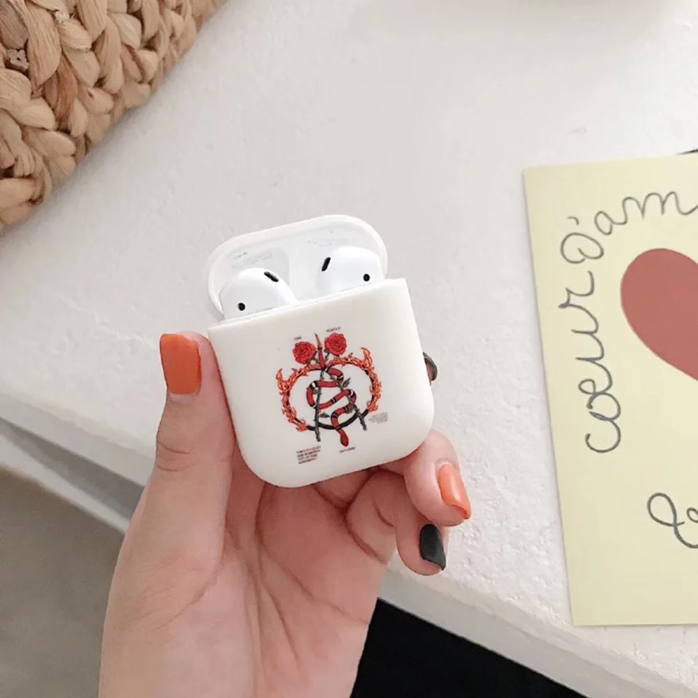 923011 Q UNCLE модный ТПУ чехол для Apple AirPods 2 Силиконовый чехол Беспроводная Bluetooth роскошная сумка для наушников Защитный чехол для AirPod - Цвет: 923011